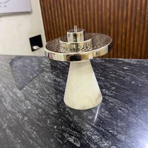 <b>Silver</b> Metal Resin Madkhan Bakhoor <b>Burner</b> Luxury Arabic Incense Holder Decorative Home Fragrance Accessory Durable Religious - Product Image 3