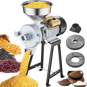 Macinino Elettrico Commerciale 3000W per Spezie, Macina Mais a Spessore Regolabile, Macchina per Polveri con Imbuto, Mulino Elettrico Robusto per Cereali e Farina - Product Image 1
