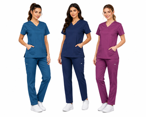 2025 Quick-Drying Comfortable Women's Joggers Scrubs Set Dental Hospital Clothing-TOOTH Collection Woven Fabric Nurses Outfits - Product Image 2