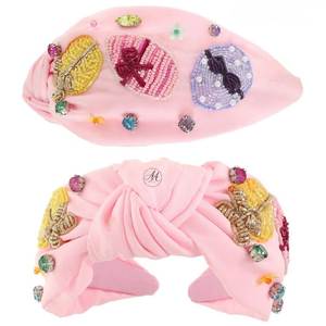 ที่คาดผมปักลูกปัดเม็ดเล็กแบบทันสมัย งานปักมือประณีต - Product Image 1