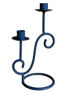 Antique Black Iron <b>Candle</b> Holder New Design Metal <b>Candle</b> Stick Stand Home Christmas Decoration - Product Image 1