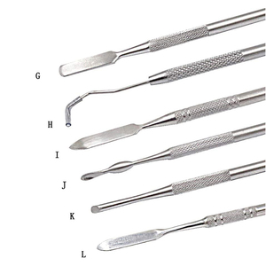 Ensemble professionnel de 12 outils de sculpture sur cire dentaire en acier inoxydable allemand, kit d'hygiène bucco-dentaire pour éliminer la plaque dentaire - Product Image 6