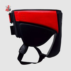 Protège-entrejambe de boxe OMIKA INTERNATIONAL Pro - Protection en cuir résistant aux chocs, coupe MMA, mousse haute densité, emballage personnalisé avec logo - Product Image 2