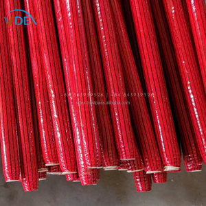 ด้ามไม้กวาดยาวลายแดงขายส่ง ด้ามไม้กวาดแฟนซี ไม้กวาดพลาสติก ผลิตในจีน ขนาด 120 ซม. ไม้ยูคาลิปตัส - Product Image 4