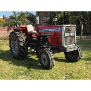 Tractor Massey Ferguson de primera calidad MF 385 2WD 85 HP con implementos agrícolas para arado y cultivo - Product Image 2