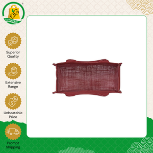 Sac fourre-tout en jute de qualité supérieure, style bohème à motifs géométriques, facile à transporter, avec poignée en sangle rembourrée, pour femmes - Product Image 6