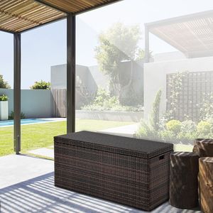 Pratica Cassetta Portaoggetti da Esterno con Gradiente Marrone, Semplice e Conveniente - Product Image 1