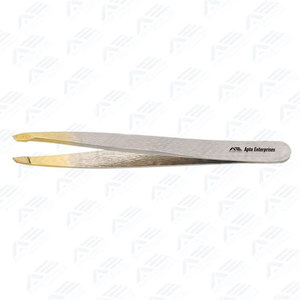 Herramienta de belleza para depilación facial de precisión, instrumento de belleza para uso profesional, pinzas para dar forma a las cejas con punta afilada inclinada - Product Image 5