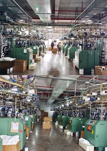 S M L XL Tamaño Single Jersey Camiseta de <span class=keywords><strong>trabajo</strong></span> sin costuras Jersey escolar Máquinas de tejer circulares - Product Image 2