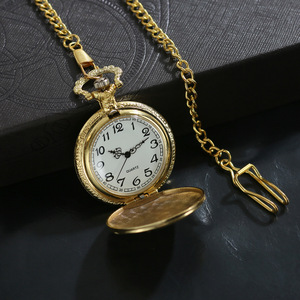 Nuevo reloj de cuarzo vintage con diseño de búho y tapa abatible, venta al por mayor de fábrica 2026, reloj de cuarzo con colgante de collar totalmente exquisito - Product Image 2