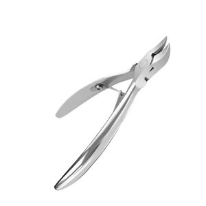 Cortaúñas Profesional de Acero Inoxidable con Diseño Nuevo, Cuchilla Plana de 10 mm, Punta Afilada, Portátil, para Recortar las Uñas de los Dedos, Uso en Adultos - Product Image 1