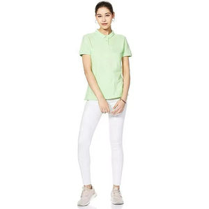 Camisetas Polo Elegantes para Mujer, Camisetas de Manga Corta con Tela Fresca, Transpirable y Cómoda, Camisetas Polo de Estilo Urbano - Product Image 3