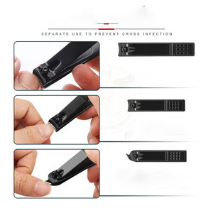 Juego de Cortaúñas Profesional de Acero Inoxidable con Apertura de Mandíbula Ancha, 3 Años de Garantía - Kit de Cuidado para Uñas de Manos y Pies para Viajes - Product Image 2