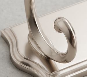 Fine Quality Mirror Polished Metal <b>Hook</b> Elegant Silver Finished Wall Mounted Home Decoration And Stylish Room Organization - Product Image 2