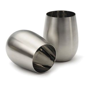 Vasos de chupito de acero inoxidable de pequeña capacidad con superficie pulida para servir licor, whisky, vodka y tequila - Product Image 2