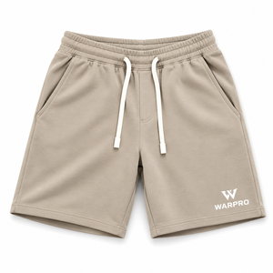 กางเกงขาสั้นเบอร์มิวด้าผู้ชาย WARPRO สีพื้น มีเชือกผูกเอว มีกระเป๋า ผ้าถักระบายอากาศ สไตล์ลำลอง เอวกลาง - Product Image 3