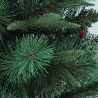 Mini sapin de Noël vert pré-éclairé, qualité supérieure, idéal pour la décoration extérieure et événements, personnalisable – Vente chaude directe usine