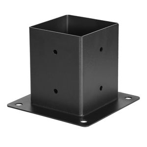 Kit Staffe per Pergola 4x4 Pollici, 4 Pezzi, Staffa Angolare a 3 Vie per Carichi Pesanti, Kit Base Palo per Lavori in Legno Fai-da-te, Facile Installazione - Product Image 5