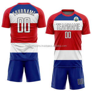 Sublimación personalizada Sportwear Soccer Wear Set Ligero Transpirable Hombres Uniformes de fútbol - Product Image 3