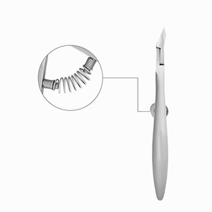 Premium Stainless Steel <b>Cuticle</b> <b>Nipper</b> with Double Spring Design Professional Safe Manicure <b>Cuticle</b> Trimming Tool - Product Image 1