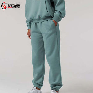 Survêtements à capuche pour femmes, coupe classique, les plus vendus, avec logo personnalisé, pantalons décontractés, vêtements d'automne, 100 % coton respirant, couleur unie - Product Image 5