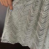 Robe Dirndl pour femme style bavarois, avec tablier en dentelle, coupe trapèze, longueur midi, col en V, manches courtes, tissée, écologique, unie, 6XL, costume folklorique vintage