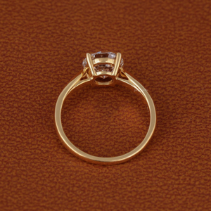 14KT Solid White Gold IGI Certified 2.00 CT Round Cut Lab Grown Diamond Luxury <b>Wedding</b> Engagement Solitaire Classic Ring - Product Image 5