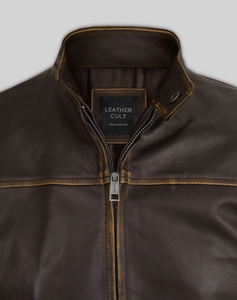 Chaqueta de Cuero para Hombre, a la Moda, Resistente al Viento, Chaqueta de Cuero para Hombre y Mujer, Estilos Personalizados, Charlotte Burnt, Múltiples Colores, Chaqueta de Cuero 2006 - Product Image 6