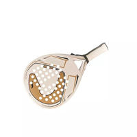 Vente flash Raquette de padel personnalisée de haute qualité, design diamant, bois, nylon, légère, écologique, fabriquée au Pakistan, SMART SHINE