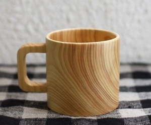 Premium Wooden Coffee Mug Handmade Solid Wood Cup Natural Finish Rustic Style Eco Friendly Drinking Mug - Product Image 3