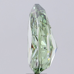 เพชรเม็ดเดี่ยวทรงลูกแพร์พรีเมียม สีเขียวสดใส ผลิตในห้องปฏิบัติการ ได้รับการรับรองจาก IGI คุณภาพ CVD ความใสสูง เหมาะสำหรับทำเครื่องประดับ เกรดท็อป - Product Image 4