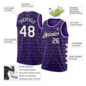 Camiseta de Baloncesto Ligera de Primera Calidad, Talla Grande, Secado Rápido, 100% Poliéster, Impresión de Logotipo Personalizado, Precio al por Mayor - Product Image 5