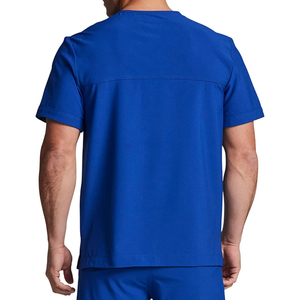Medical Waterproof Canvas <b>Scrub</b> Tops with Needle Detection Customized Color Professional Unisex for Hospitals and Clinics - Product Image 4