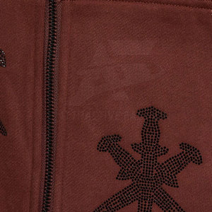 Sudadera con Capucha de Diseño Moderno para Hombre, con Pedrería, Color Sólido, Talla Adulto, Calidad Premium, Sudadera Básica con Pedrería para Hombre - Product Image 6