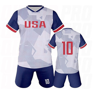 Ensemble de maillot de football pour enfants de qualité supérieure, maillot et short de l'équipe nationale pour garçons, filles, jeunes, uniforme sportif, cadeau de football - Product Image 1