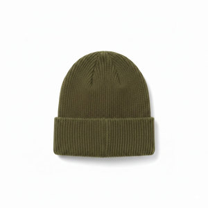 Pakistan Manufactured 100% Wool High Quality Adjustable Unisex Adult Beanies Hat with Custom Logo and Solid Color - Product Image 1