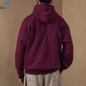 Sweat-shirt à capuche personnalisé pour homme en molleton de coton premium avec poche, fabricant OEM ODM en gros - Product Image 4