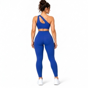 Ropa Deportiva al por Mayor para Gimnasio, Conjuntos de 2 Piezas para Mujer, Chaquetas de Yoga, Leggings de Entrenamiento, Sujetadores Deportivos, Conjunto de Ropa Deportiva - Product Image 2