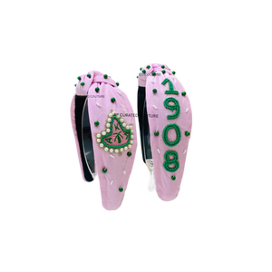 Accesorios para el cabello con cuentas anudadas, diademas estilo carnaval con cuentas de semillas, moda universitaria, tema de amistad, para grupos de estudiantes. - Product Image 5