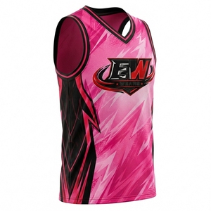 Maillot de basket-ball durable fabriqué avec un tissu de qualité supérieure offrant une liberté de mouvement et des performances fiables sur le terrain. - Product Image 3