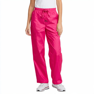 Elastic Waist Knitted <b>Scrub</b> Pants High Quality Customizable Breathable Comfortable Unisex Hospital Uniforms - Product Image 3