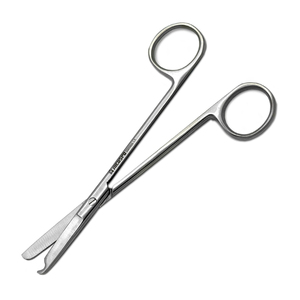 Ciseaux à pointe droite en acier inoxydable, instrument médical chirurgical pour la déshabillage des sutures, les soins et les procédures en salle d'opération - Product Image 3