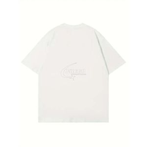 Camiseta de Moda Exclusiva para Hombre, Talla Grande, Color Rosa, con Bordado, Estilo Urbano, Logotipo Impreso, Diferentes Tallas - Product Image 4