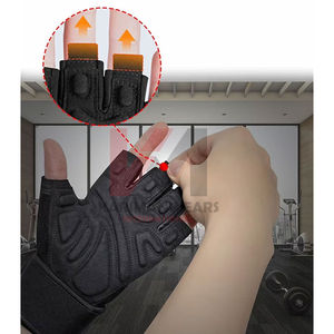 Gants de musculation professionnels en gros, design fin et discret pour le yoga et le Pilates, logo personnalisé imprimé - Product Image 3