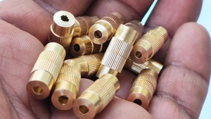 Premium Brass Barrel Necklace Clasps Secure Screw Twist <b>Locks</b> for Jewelry Making and Professional Repair - Product Image 5
