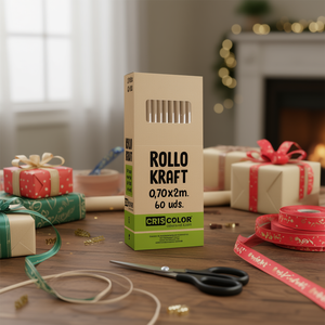 Papel Kraft de Primera Calidad de 70 cm x 2 m, Material de Embalaje Premium - Product Image 3