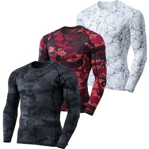 Rashguard personalizado de manga larga para hombre, protector de Rash con estampado sublimado, BJJ - Product Image 1