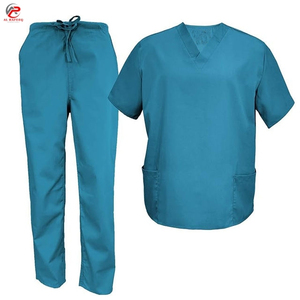 Conjunto de Uniformes Médicos Personalizados Unisex, Bata de Laboratorio para Adultos, Científicos, Cirujanos, Técnicos, Estudiantes y Médicos - Product Image 1