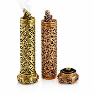 Handmade Wooden Incense Burner <b>Box</b> Carved Jali Design Bakhoor Holder <b>with</b> <b>Lid</b> Home <b>Decor</b> - Product Image 3