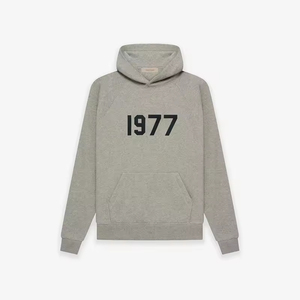 Ensemble de survêtement essentiel pour homme 1977, de haute qualité, en satin crocheté, avec sweat à capuche et pantalon de survêtement, style streetwear, séchage rapide - Product Image 6